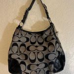 Coach Peyton Signature Sateen Metallic Lurex Hobo Bag B1226-19758M Purse Photo 0