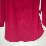 Rewind  3/4 Sleeve Maroon Back and Aztek Patterned Front Blouse Size Juniors S Photo 7