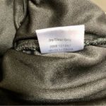 Alexia Admor  Lacy Midi Dress Sleeveless Ruffles Dark Green Black Ladder Stitch L Photo 13