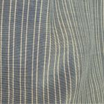 EXPRESS  Blue Striped Crochet Lace Cap Sleeve Lace Up V-Neck Top Small Photo 4