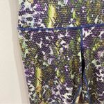 Lululemon Wunder Under Crop II Floral Sport Leggings Size 6 Photo 3