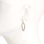 Kendra Scott NWT Rose Gold Eloganted Hoop Photo 2