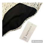 Athleta White/Black Clean Full Bikini Bottom - Large Photo 5