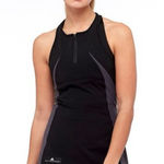 Adidas  Stella McCartney Black Tennis
Dress w/ BRA w/ ZIPPER skirt Size Large Photo 0