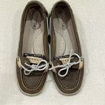 Sperry  Taupe with Grey Sequins Top-Sider Angelfish Boat Shoes Size 6.5 Photo 11