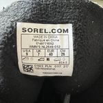 Sorel Caribou Slim Gray Waterproof Snow Boots Sz 9 Faux Fur Insulated Leather Photo 5