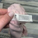 Lululemon NWT  align asymmetrical bra size 8 pink Photo 2