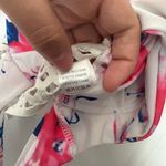 SheIn Women’s White Floral Adjustable Bikini Top Size: M Photo 4