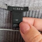 J.Crew Gray Ribbed Bell Sleeve Long Sleeve Top Photo 1