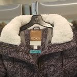 Roxy ππ Ellie Waterproof Snow Jacket ~ Grey Print Photo 11