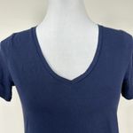Old Navy  Blue V-neck T-shirt Sz XS Photo 1