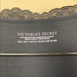 Victoria's Secret NWT  Black Lace Trim Inner Tie Robe Sz XS / S Photo 7