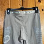 Nike Pro Tan Leggings with Pattern high waisted workout leggings moon fossil Photo 7