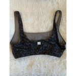 Vuori  Women's Bra Cocoa Spots Cheetah Print Size Medium Photo 5