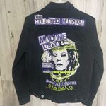 Disney  Trucker Jacket Haunted Mansion Madame Leota Denim Jean Halloween size XS Photo 0
