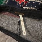 Free People Paisley Print Sweater Poncho Photo 4