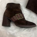 Kork-Ease  Denoon Brown Buckle Suede Bootie B41 Photo 3
