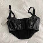 Urban Outfitters Faux Leather Corset Photo 1