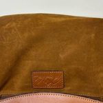 Patricia Nash Prescott Tote Shoulder Cognac Engraved Floral Photo 3