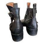 Gentle Soul Barnaby Leather Zip Buckle Bootie Size 6.5M Western Cowboy Black Photo 10