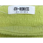 Nordstrom 4th & Reckless Y2K Rita Textured Stretch Smocked Midi Dress Sz S Key Lime NWT Photo 5