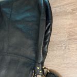 Onna Ehrlich Rachel Hobo Purse New Pebble Black Large Tassel Handbag Photo 5