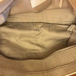 Talbots Cream and Tan Tote Bag Photo 5