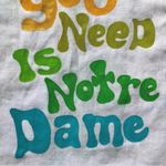 Notre Dame painted shirt Black Photo 4