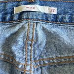 Levi's Levi’s Premium Wedgie Raw Hem Button Fly High Rise Straight Leg Jeans Size 27 Photo 11