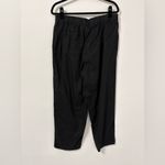 Quince  100% European Linen Black Pants Sz L Photo 2