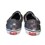 Vans  Iridescent Checkered Checkerboard Low Top Skater Sneaker Classic Slip On Photo 4