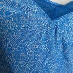 George Blue & White Pattern Nightgown Mini Dress Large Lounge Photo 5