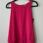 Saint Tropez West Pink Mock Neck Tank Top Photo 0