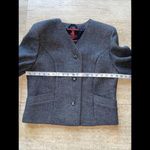 Women's Gray‎ Thick Tweed Wool Blazer Made In Russia Gray Size undefined Photo 1