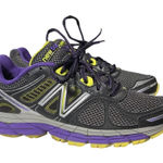 New Balance  860v4 Womens Trail Running Shoes Size 9 Black Purple Yellow WT8605S4 Photo 0