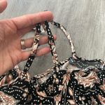 P.J. Salvage  Paisley Button Front Top Soft Medium Loungewear Photo 5