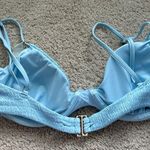 Light Blue Underwire Bikini Top Size M Photo 1