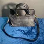 Diane Von Furstenberg Exquisite  Women's Handbag, Black & Beige Photo 11