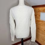 Wilfred Free Aritzia Crewneck Merino Wool Knit Sweater Cream White Medium M Photo 1