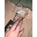 J.O.A. Blush Pink Textured Fringe Short L Nwt boho knit free people cottagecore Photo 4