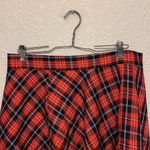 SheIn  buffalo Plaid mini skirt sz L holiday Christmas academia schoolgirl preppy Photo 1