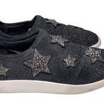 Giuseppe Zanotti 39.5 9 Black Natalie Star Glitter Embellished Slip On Sneakers Photo 6