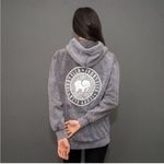 Ivory Ella ✨ Gray Stonewashed Mandala Hoodie Sweatshirt Photo 1