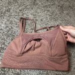 Lululemon  athletica Dusty Rose Sports Bra Photo 1