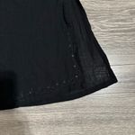 Pineapple Cove Black Tunic Summer Beach Relaxed Dress with Embroidered Sequin XL Photo 15