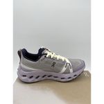 On Cloudsurfer Trail Size 10 Womens Seedling Lilac Purple Black Running Shoes Gray Photo 3