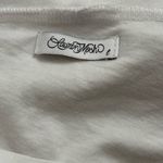 Lauren Moshi  White Long Sleeve Denim Patch Shirt Photo 2