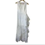 ONE33 Social embroidered tulle ruffle dress size 0 White Photo 3