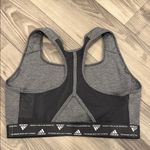Adidas  Charcoal Heather Sports Bra 1X Photo 3