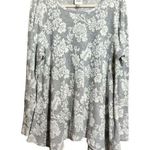 Knox Rose Tunic Sweater Womens XL Multicolor Floral Print Pullover Sweatshirt Photo 0